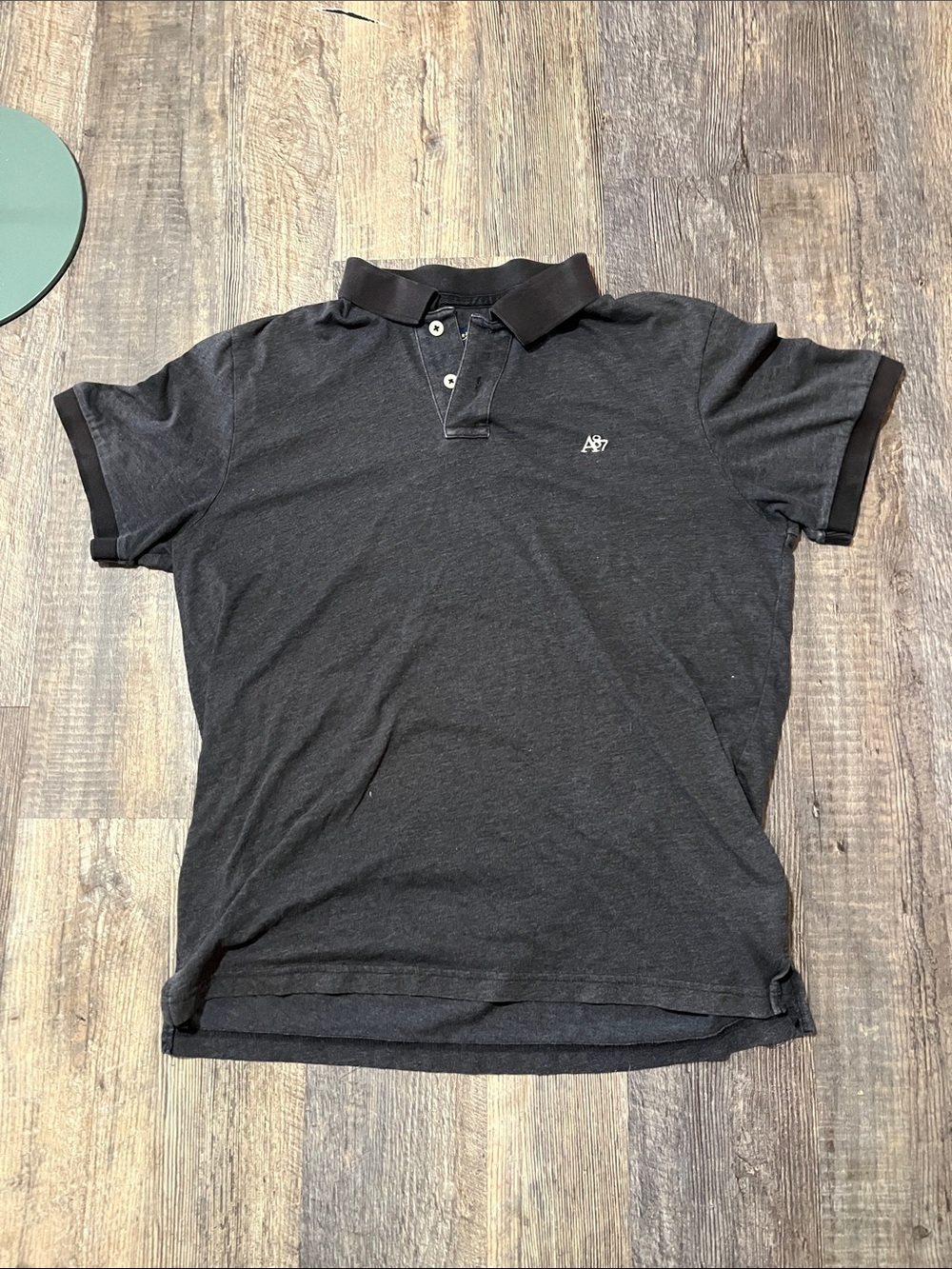 Aeropostale Men’s Black Polo Shirt - Classic Short Sleeve